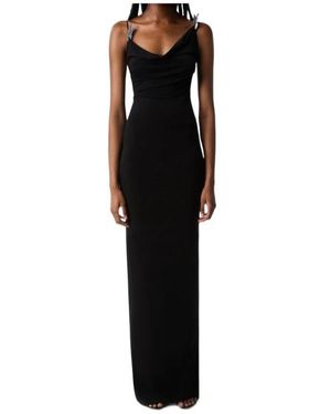 Coperni Washing Clip Gala Dress - Black