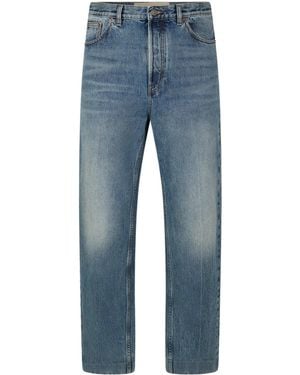 Valentino Straight-Leg Jeans - Blue