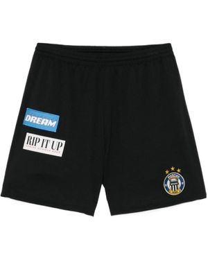 Martine Rose Elastic Waist Shorts - Black