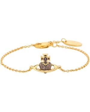 Vivienne Westwood Embossed Bracelet - Metallic