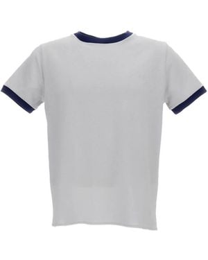 A.P.C. Contrast Trim Crewneck T-Shirt - Grey