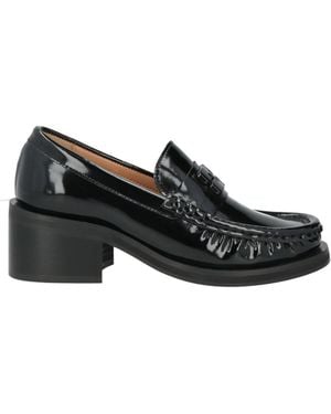 Ganni Comfortable Anti-Slip Minimalist Loafers - Black