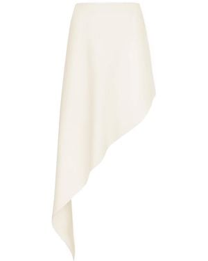 Alaïa Poplin Pointed Skirt - White