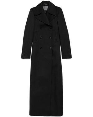 Balenciaga Long Trench Coat - Black
