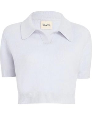 KHAITE Leni Top - White