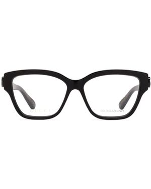 Gucci Eyewear Cat Eye Frame Glasses - White