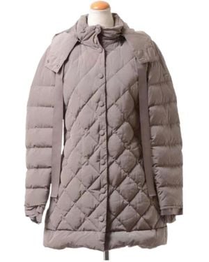 Armani Jeans Hooded Down Jacket - Brown