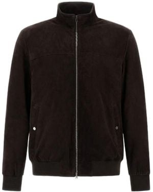 Herno Zip-Up High Neck Jacket - Black
