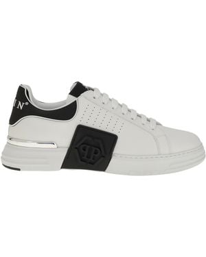 Philipp Plein Hexagon Low-Top Trainers - Multicolour