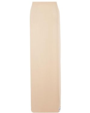 Dolce & Gabbana High Waist Skirt - White