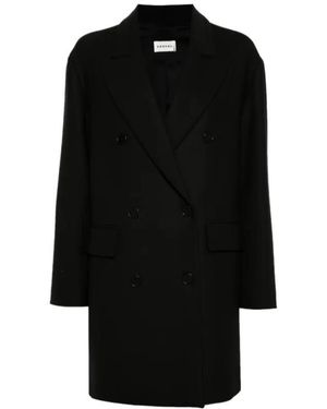 P.A.R.O.S.H. Paffuto Coat - Black