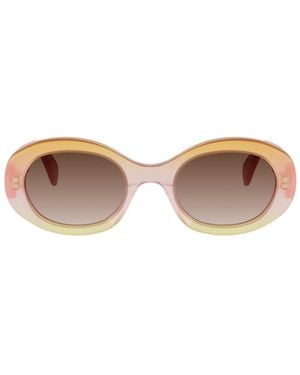 Celine Full Frame Sunglasses - White