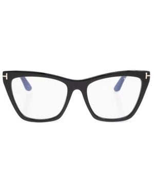 Tom Ford Eyewear Wayfarer-Frame Glasses - White