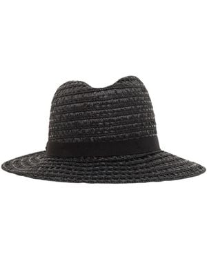 Weekend by Maxmara Butterfly Patterned Hat - White