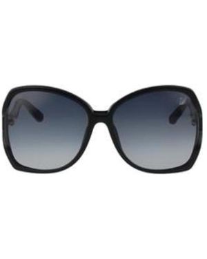 Swarovski Polygonal Sunglasses - Blue