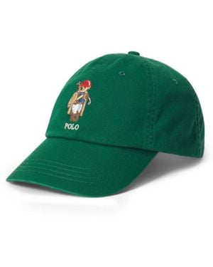 Ralph Lauren Logo Baseball Cap - Green