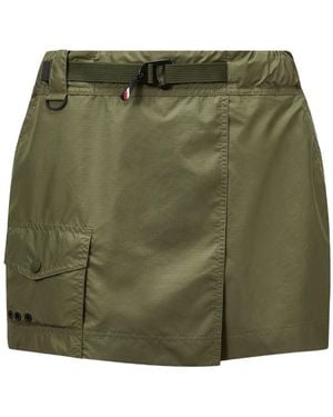 Moncler Belted Mini Skort - Green