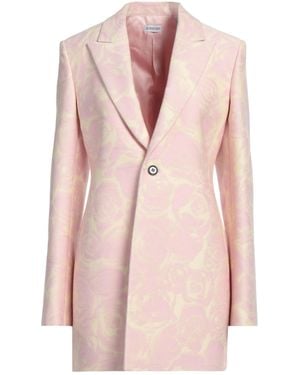 Burberry Two-Tone Single-Breasted Blazer - Pink