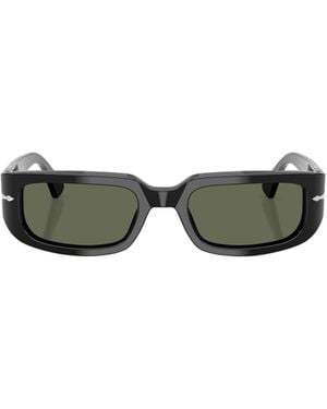 Persol Geometric Frame Sunglasses - Green