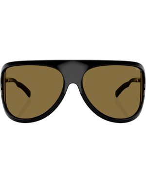Miu Miu Eyewear Shield Sunglasses - Green