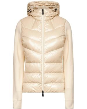 Moncler Padded Zip-Up Hoodie - Natural