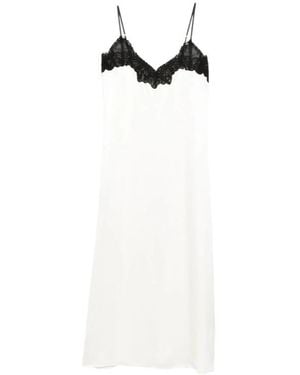 Co. Lace Slip Dress - White