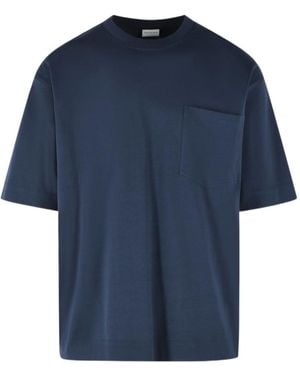 Dries Van Noten Short-Sleeved T-Shirt - Blue