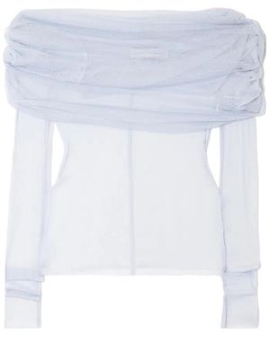Christopher Esber Long-Sleeved Cover-Up - White