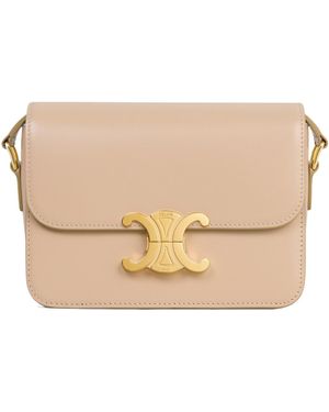 Celine Teen Triomphe Bag - Natural