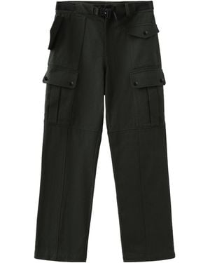 Marissa Chiara Belt Loop Casual Pants - Black