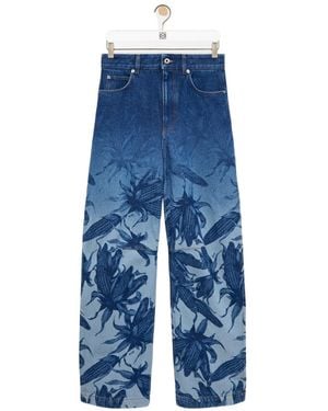 Loewe Barrel Jeans - Blue