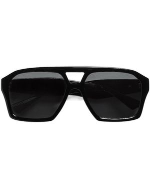 Bottega Veneta Classic Aviator Sunglasses - Black