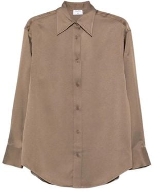 Filippa K Long-Sleeve Shirt - Brown