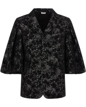 Comme des Garçons Comme Des Garçons Homme Plus Short Sleeved Shirt - Black