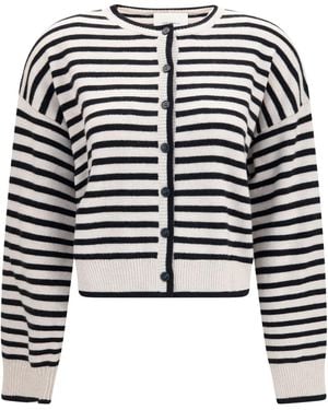 Lisa Yang Marit Striped Cardigan - Multicolor