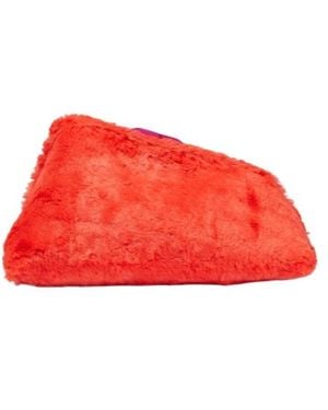 The Attico 8:30 Pm Clutch - Red
