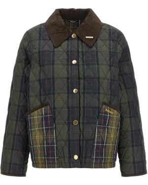Barbour Checked Casual Jacket - Black