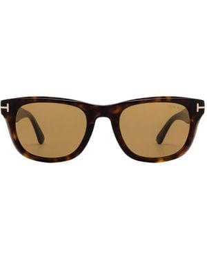 Tom Ford Eyewear Square-Frame Sunglasses - Multicolor