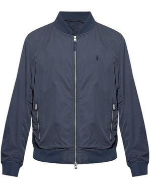 AllSaints Classic Bomber Jacket - Blue