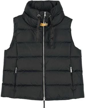 Parajumpers Logo Down Vest - Black