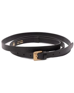 Aniye By Buckle-Fastening Leather Belt - White