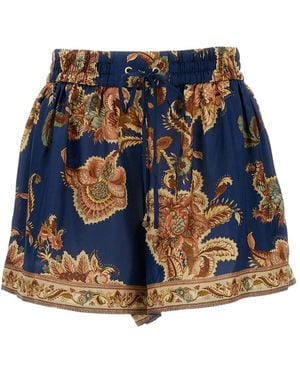 Zimmermann Aster Relaxed Short - Blue