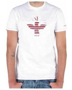 Armani Jeans Short-Sleeved T-Shirt - White