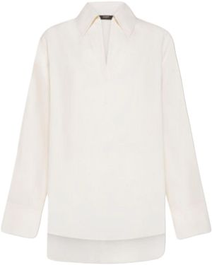 Seventy Long-Sleeved Cover-Up - White