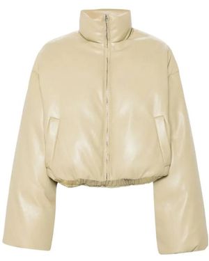 Nanushka Lilima Puffer Jacket - Natural