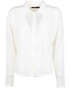 Seventy Long-Sleeve Pocket Shirt - White