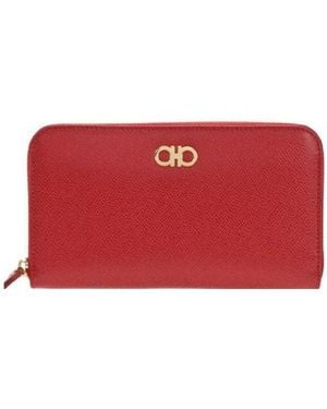 Ferragamo Long Purse - Red