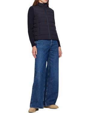 Mackage Oceane-City Zipper Down Jacket - Blue