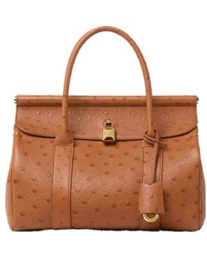 Loro Piana Loom Bag L25 - Brown