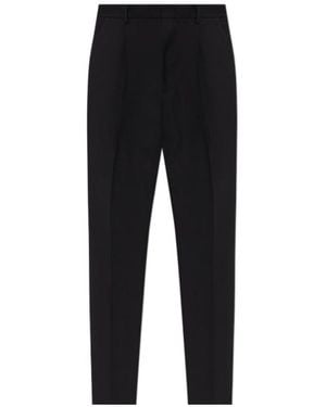 DSquared² Logo Plaque Tailored Pants - Black